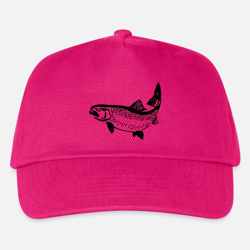 Forelle - Kinder Basecap - Fuchsia