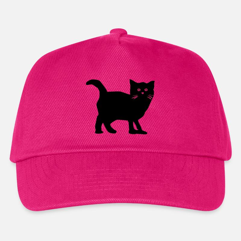 Katze - Kinder Basecap - Fuchsia
