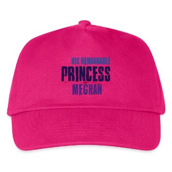 HT Royal Wedding Remarkable Princess blue - Kinder Basecap - Fuchsia - Vorne