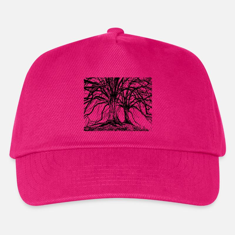 Bäume - Kinder Basecap - Fuchsia