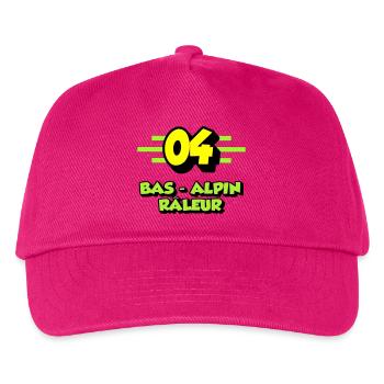 Grumbling Alpine Bottom - Kids’ Baseball Cap - fuchsia - Front