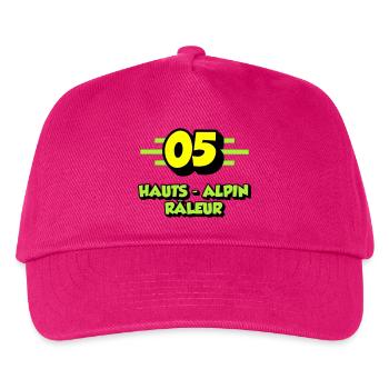 High Alpine Complainer - Kids’ Baseball Cap - fuchsia - Front