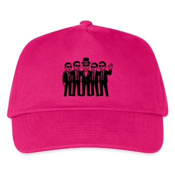 Junggesellen Team Bräutigam - Kinder Basecap - Fuchsia - Vorne