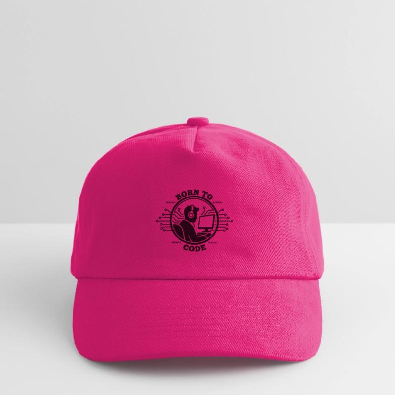 Coder Born to Code Programmer Kids’ Baseball Cap