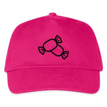 candy - Kids’ Baseball Cap - fuchsia - Front