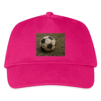 Football au bord du terrain - Casquette de baseball Enfant - fuchsia - Devant