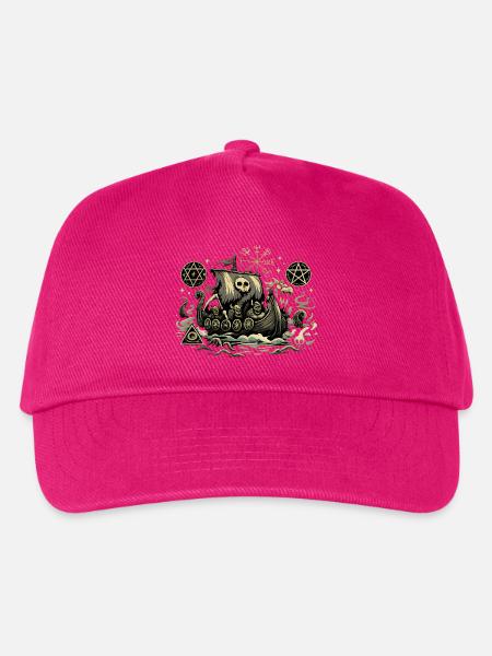 Nachtwind Piraten-Geisterschiff - Kinder Basecap - Fuchsia