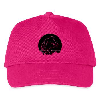 Sasquatch und Stier - Kinder Basecap - Fuchsia - Vorne