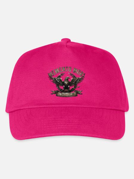 Römer Memento Mori Adler Banner - Kinder Basecap - Fuchsia
