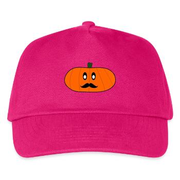 HALLOWEEN. PUMPKIN. HALLOWEEN PUMPKIN - Kids’ Baseball Cap - fuchsia - Front