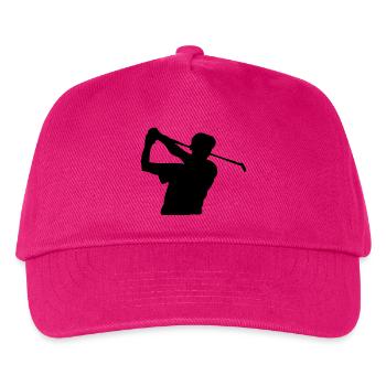 golf - Kids’ Baseball Cap - fuchsia - Front