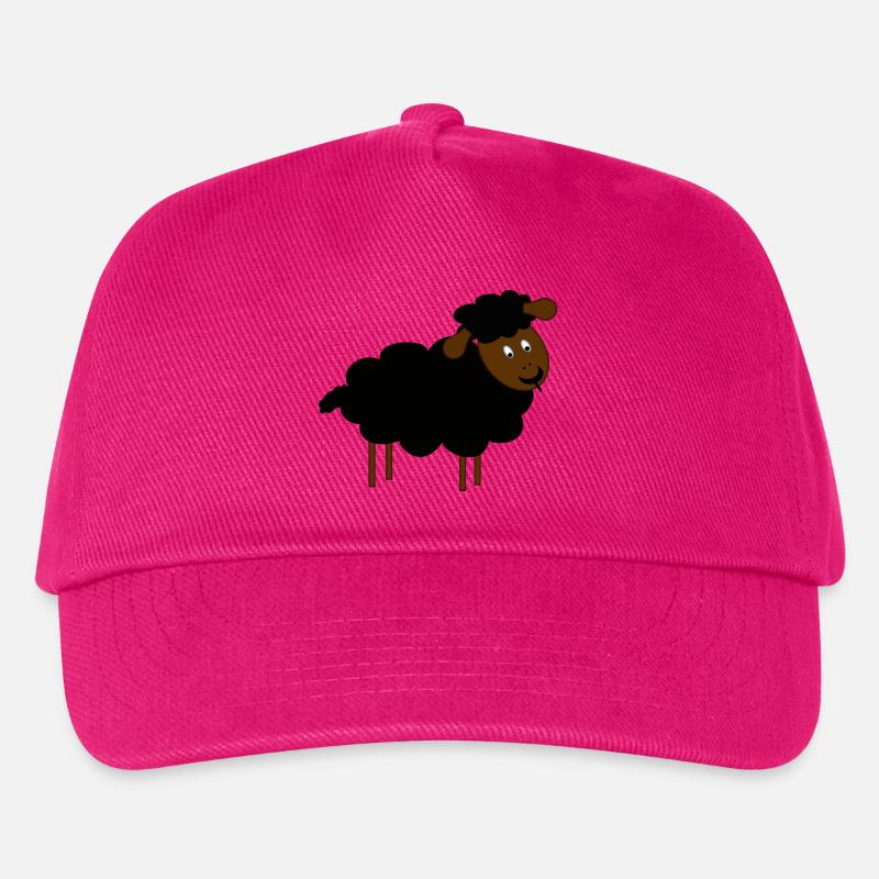 Schwarzes Schaf - Kinder Basecap - Fuchsia