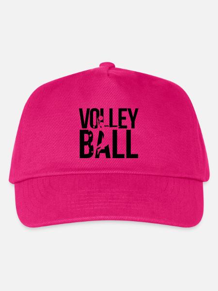 volleyball - Kinder Basecap - Fuchsia