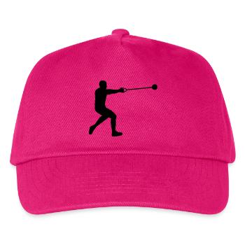 Hammer throw - Kids’ Baseball Cap - fuchsia - Front