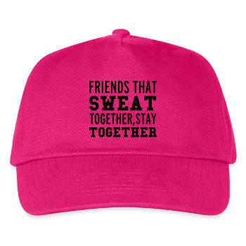 Fitness - Kinder Basecap - Fuchsia - Vorne
