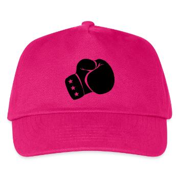 Boxe gant de boxe - Casquette de baseball Enfant - fuchsia - Devant