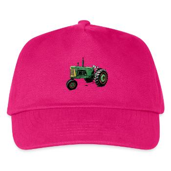 Oliver 88 Tractor - Kids’ Baseball Cap - fuchsia - Front
