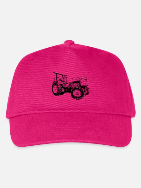Traktor Güldner ADN-8 Haifischmaul - Kinder Basecap - Fuchsia