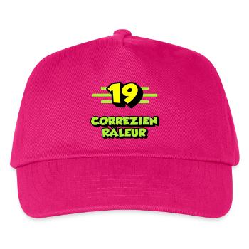 Klagender Correzien - Kinder Basecap - Fuchsia - Vorne