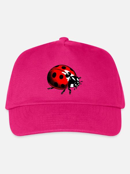Marienkäfer - Kinder Basecap - Fuchsia