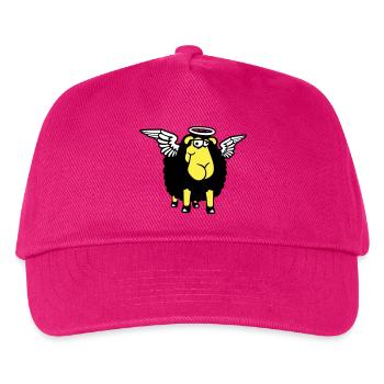 Sheep Angel Wings Heaven Halo Holy - Kids’ Baseball Cap - fuchsia - Front