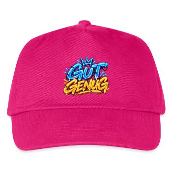Gut Genug  - Kinder Basecap - Fuchsia - Vorne