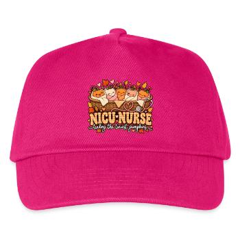 NICU-Nurse: Die kleinsten Kürbchen - Kinder Basecap - Fuchsia - Vorne
