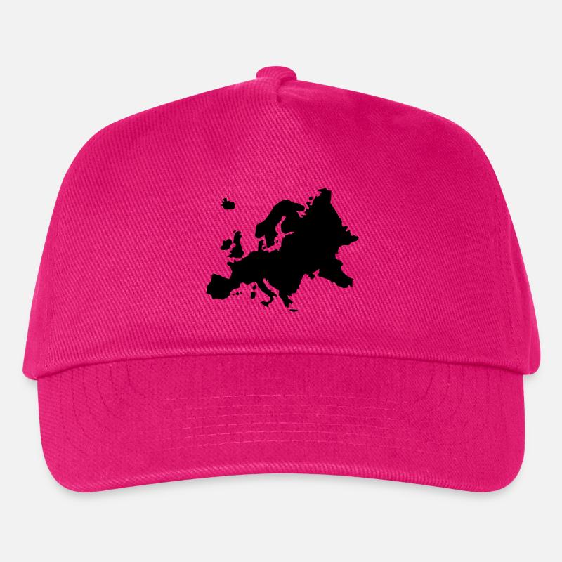 Europa - Kinder Basecap - Fuchsia