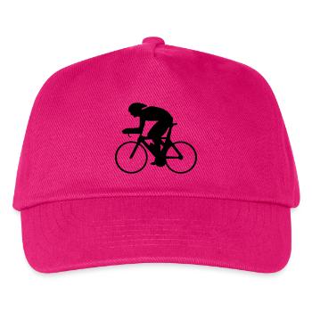 Fahrrad - Kinder Basecap - Fuchsia - Vorne