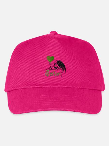 Grüner Seitan - Kinder Basecap - Fuchsia