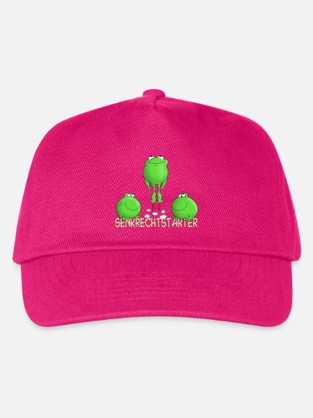 Start - Abheben - lustig - Kinder Basecap - Fuchsia