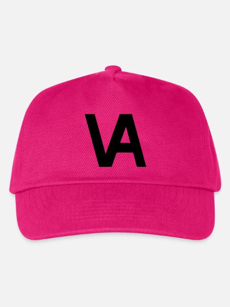 Minimalistisches Segel-Outline - Kinder Basecap - Fuchsia