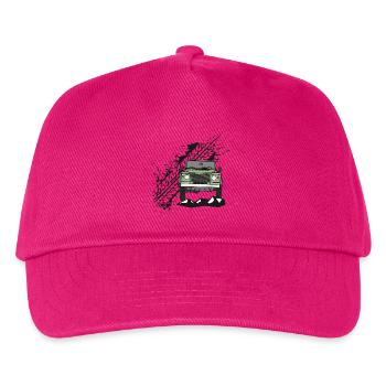 Defender Splash Front - Kids’ Baseball Cap - fuchsia - Front