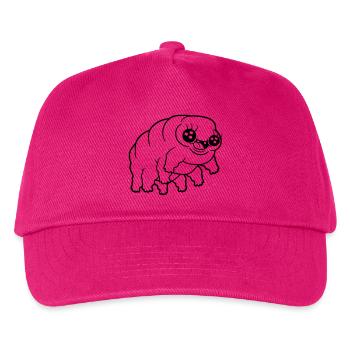 Kleines Wasserbaer Baertierchen - Kinder Basecap - Fuchsia - Vorne