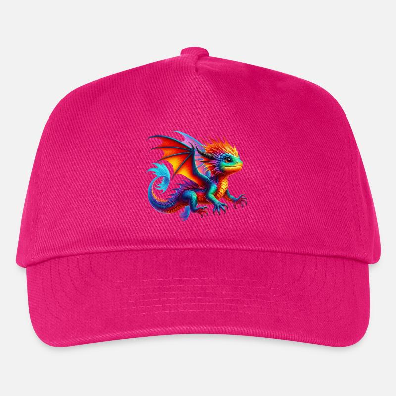 Drache - Kinder Basecap - Fuchsia