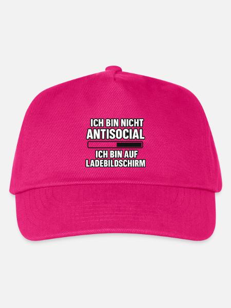 Ladebildschirm-Modus - Kinder Basecap - Fuchsia