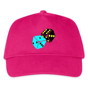 Neon Kubus Speelkamer - Kinder basecap - fuchsia - Voor