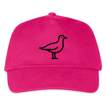 Seagull - Kids’ Baseball Cap - fuchsia - Front