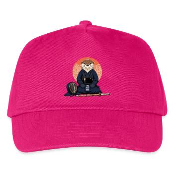 SPORTS-KENDO Karate Judo Akido Martial Arts Kendo - Kinder Basecap - Fuchsia - Vorne