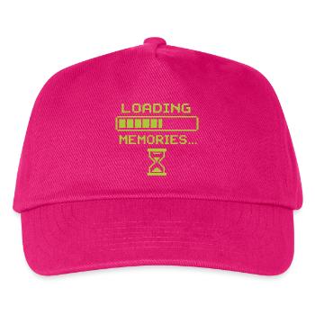 Ladezeiten der Erinnerungen - Kinder Basecap - Fuchsia - Vorne