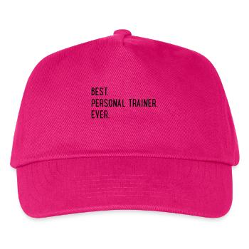 Personal Trainer - Kids’ Baseball Cap - fuchsia - Front