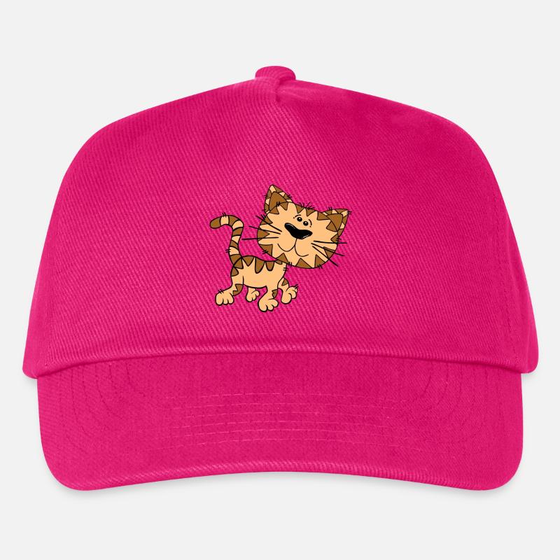 Katzen - Kinder Basecap - Fuchsia