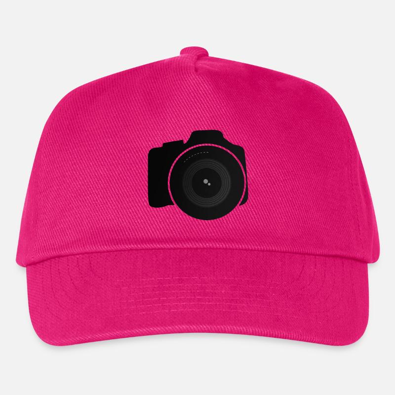 Kamera - Kinder Basecap - Fuchsia