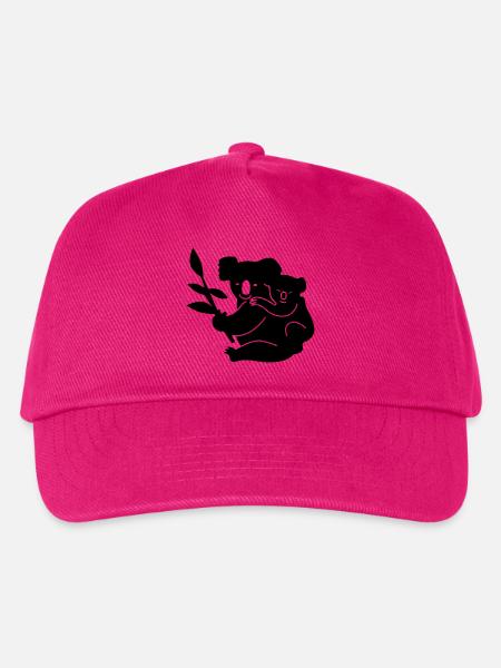 koala - Kinder Basecap - Fuchsia