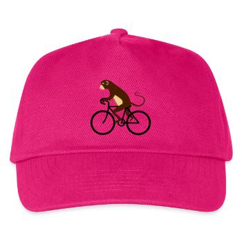 bike - Kids’ Baseball Cap - fuchsia - Front