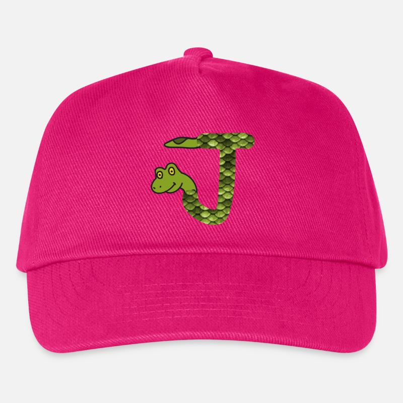 schlange j - Kinder Basecap - Fuchsia