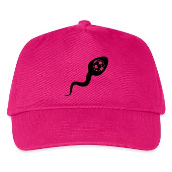 Spermatozoïdes spermatozoïdes football - Casquette de baseball Enfant - fuchsia - Devant