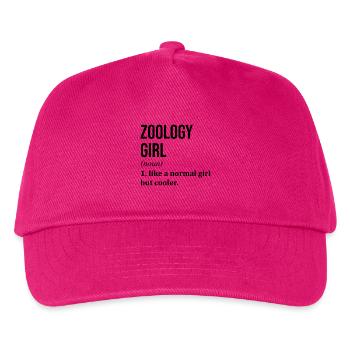 Zoologie Zoologie Zoologie - Kinder Basecap - Fuchsia - Vorne
