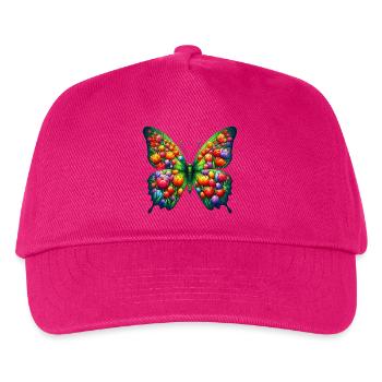 Butterfly tulip tulips Holland - Kids’ Baseball Cap - fuchsia - Front