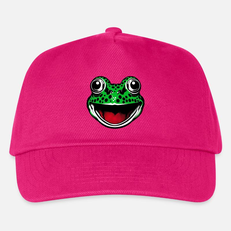 Frosch - Kinder Basecap - Fuchsia